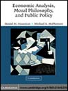 Economic Analysis, Moral Philosophy and Public Policy